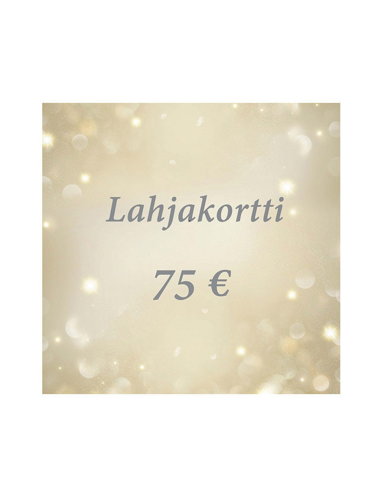 copy of Lahjakortti 75 euroa