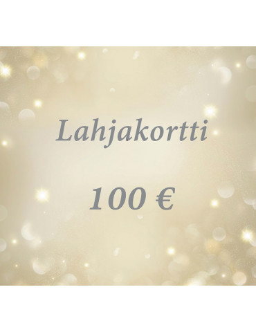 Lahjakortti 100 euroa